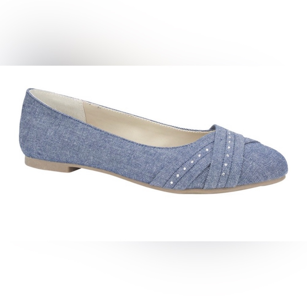 Rialto Denim Flats